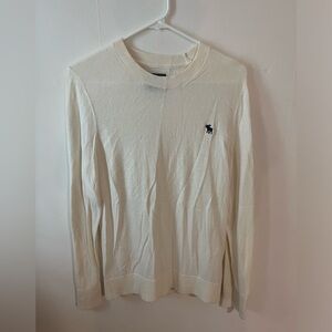 Abercrombie & Fitch Cream Sweater Men’s size XS